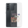 Father And Son Fishing Partners For Life Clear Case for Samsung®