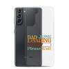 Dad Joke Loading Please Wait Clear Case for Samsung®