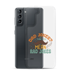 Dad Jokes I Think You Mean You Mean Rad Jokes Clear Case for Samsung®