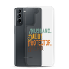 Husband. Daddy. Protector. Hero Clear Case for Samsung®