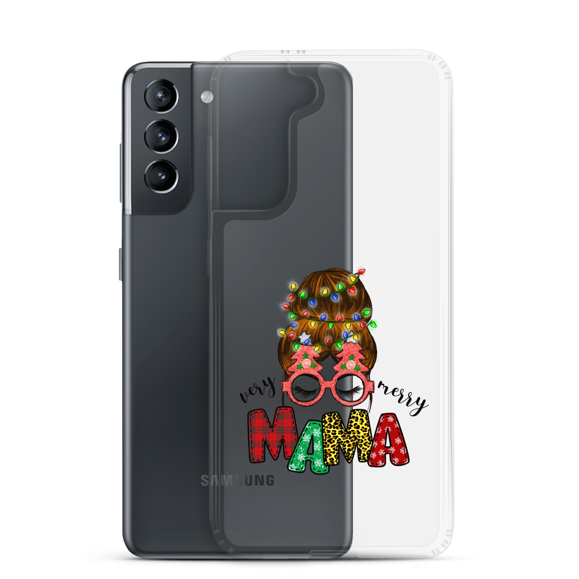 My Merry Mama Clear Case for Samsung®