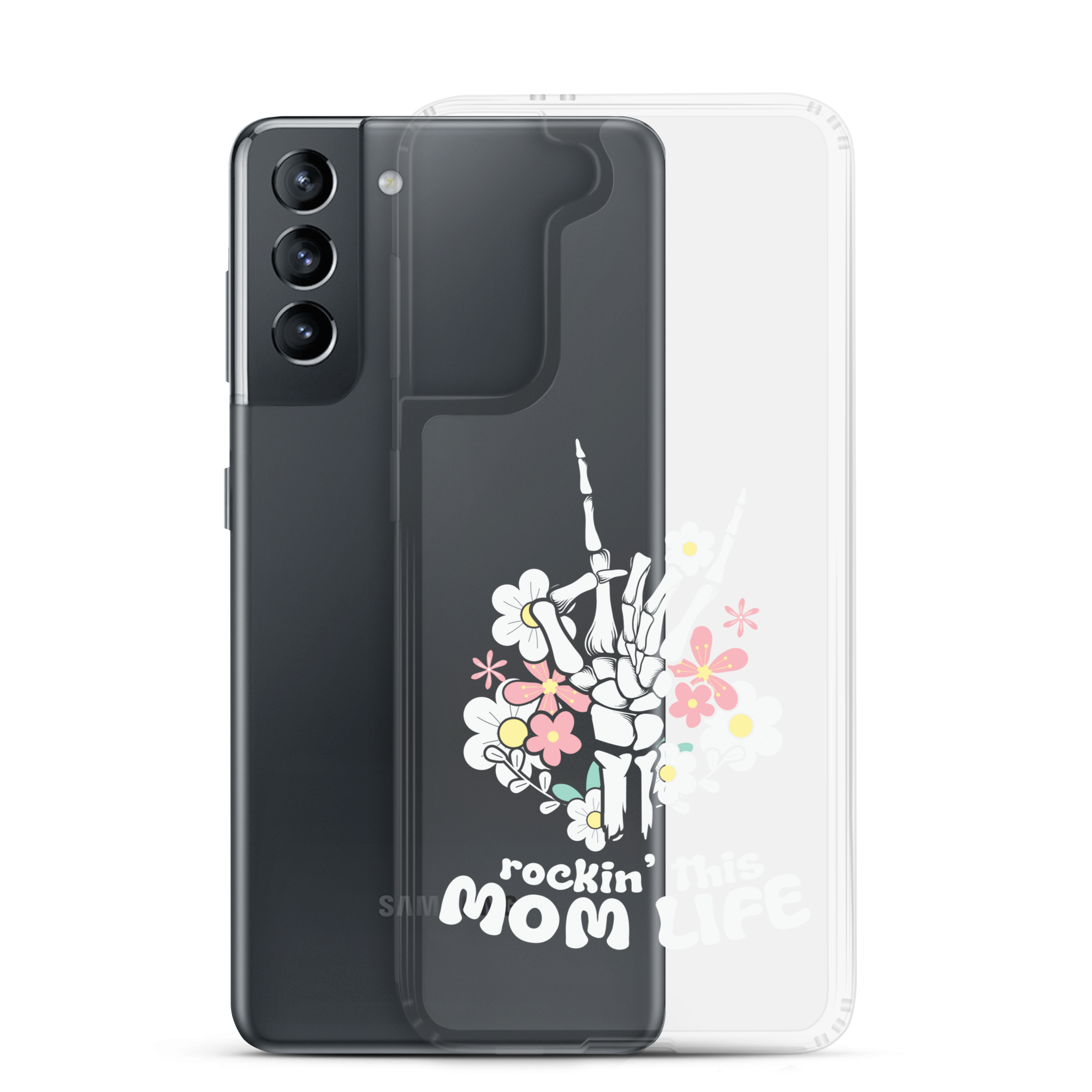 Rockin' This Mom Life Clear Case for Samsung®