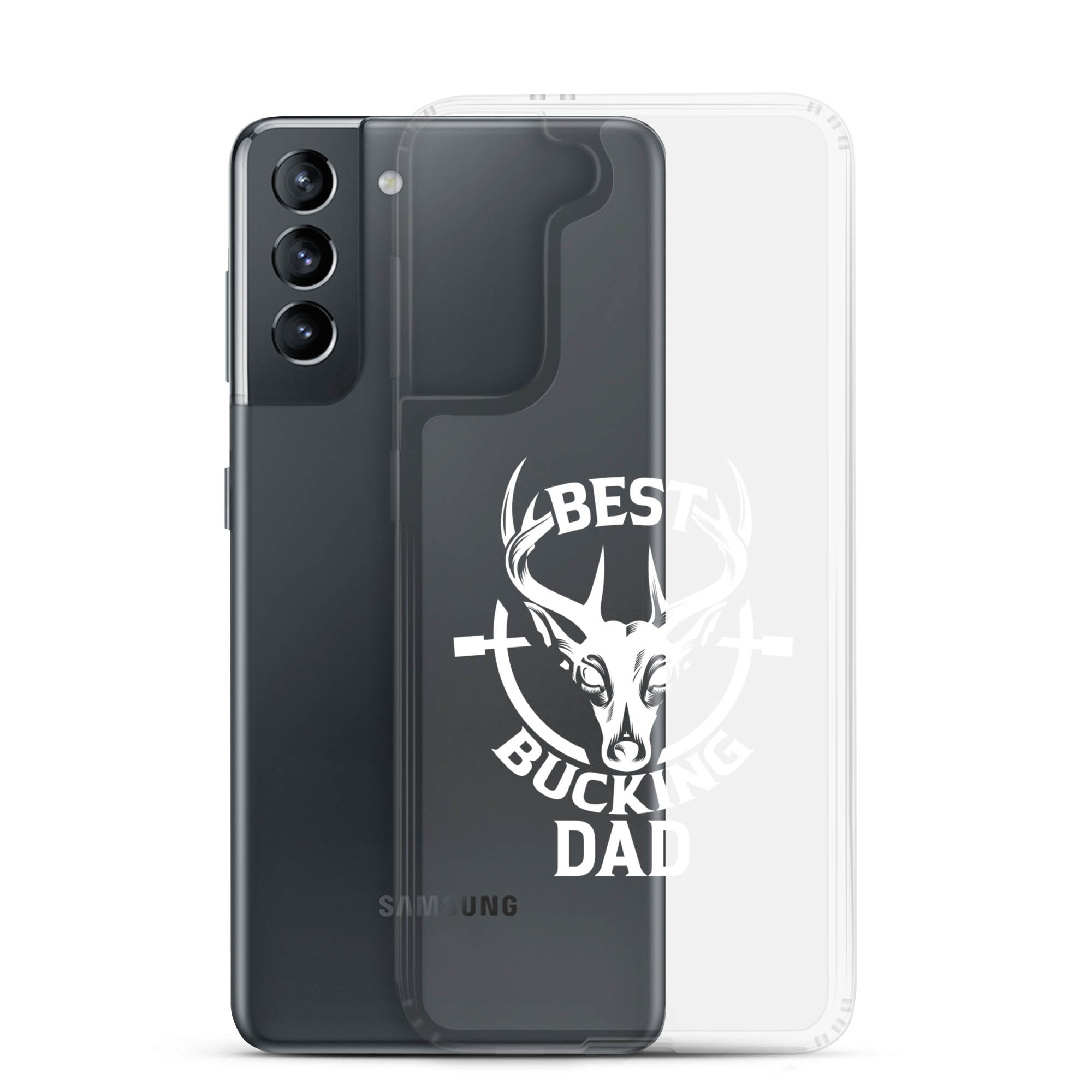 Best Bucking Dad Clear Case for Samsung®