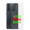 Crazy Christmas Dad Clear Case for Samsung®