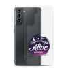 Sleep Deprived But Still Alive #momlife Clear Case for Samsung®