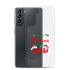 First Christmas As A Dad Clear Case for Samsung®