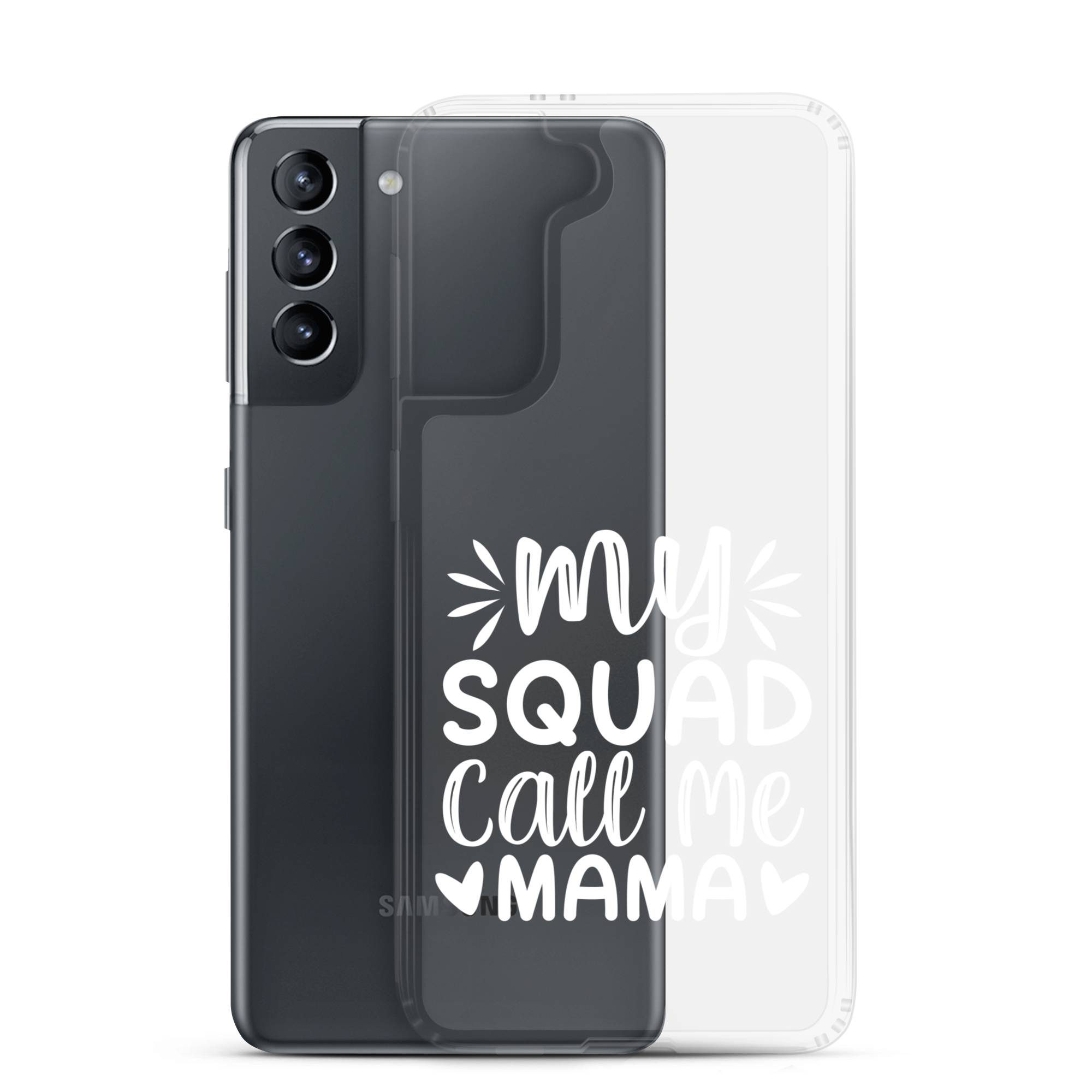 My Squad Call Me Mama Clear Case for Samsung®