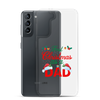 First Christmas As A Dad Clear Case for Samsung®