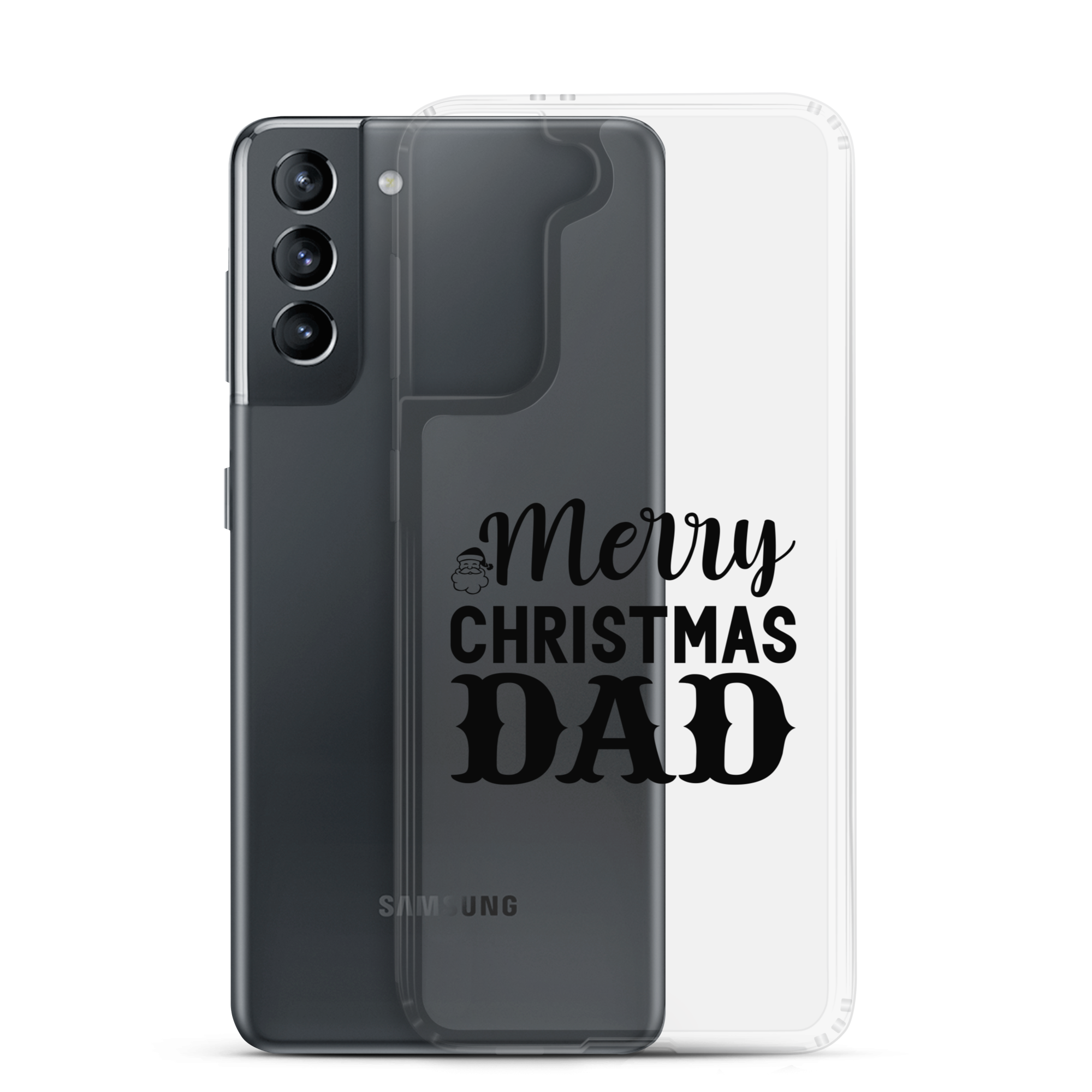 Merry Christmas Dad Clear Case for Samsung®