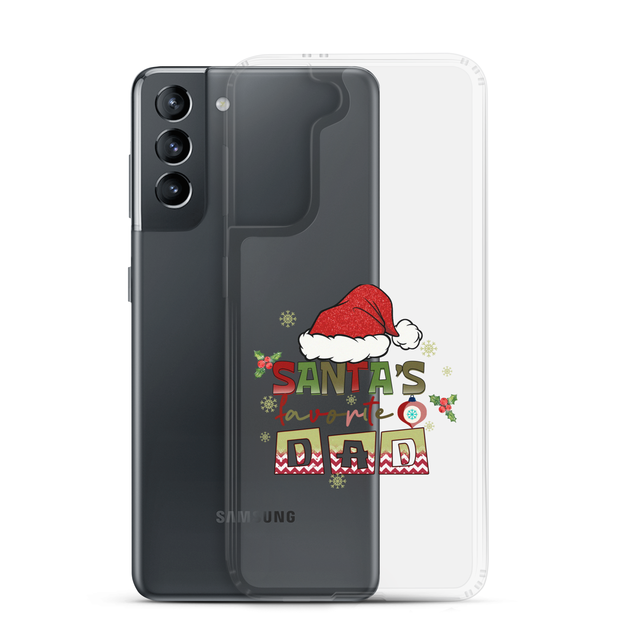 Santa's Favorite Dad Clear Case for Samsung®