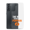 The Man Behind The Pumpkin Clear Case for Samsung®