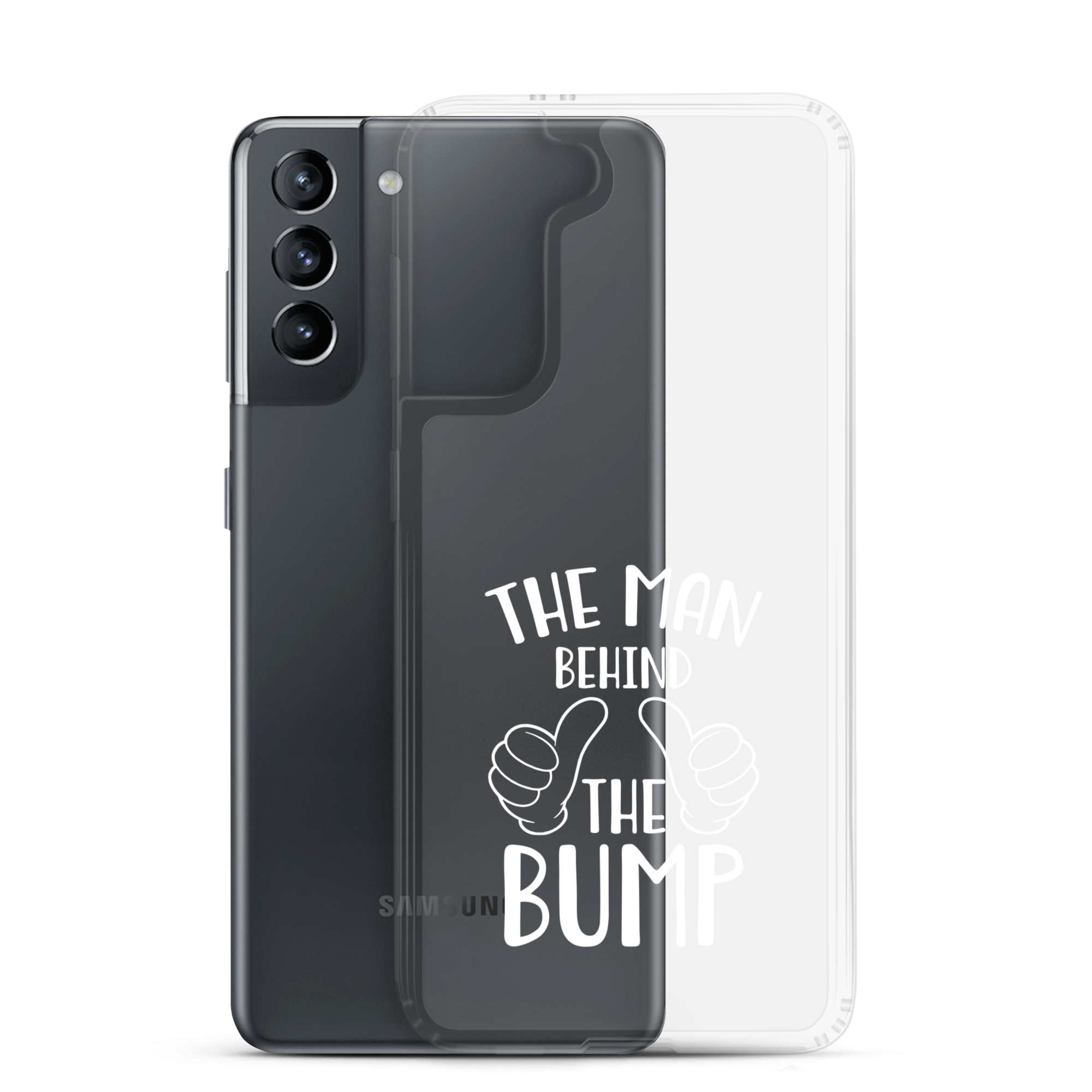 The Man Behind The Bump Clear Case for Samsung®