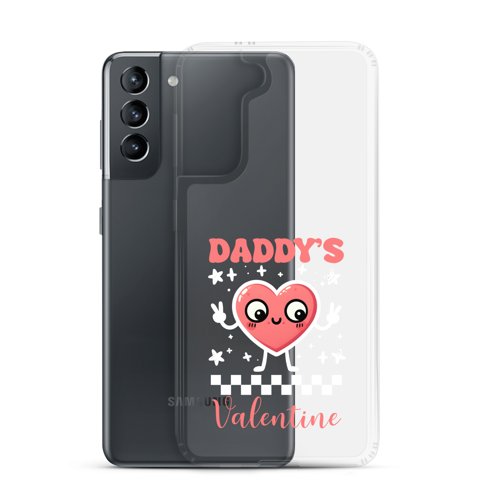 Daddy's Valentine Clear Case for Samsung®