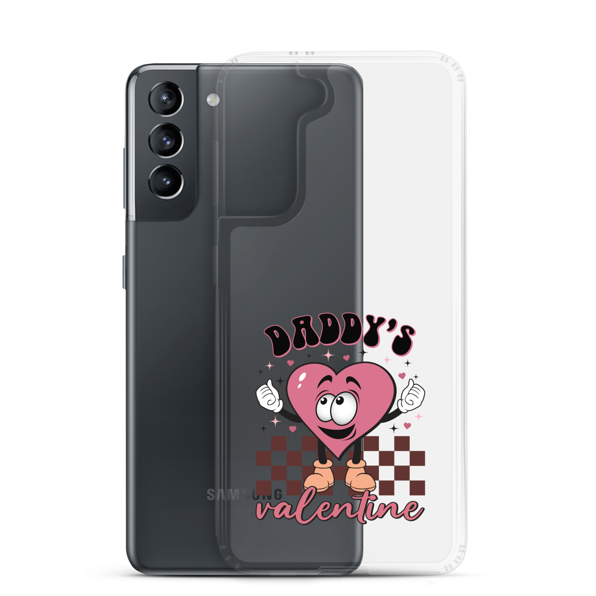 Daddy's Valentine Clear Case for Samsung®