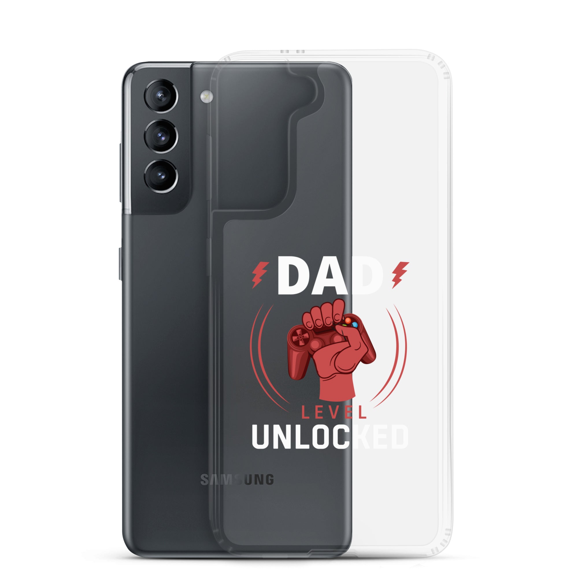 Dad Level Unlocked Clear Case for Samsung®