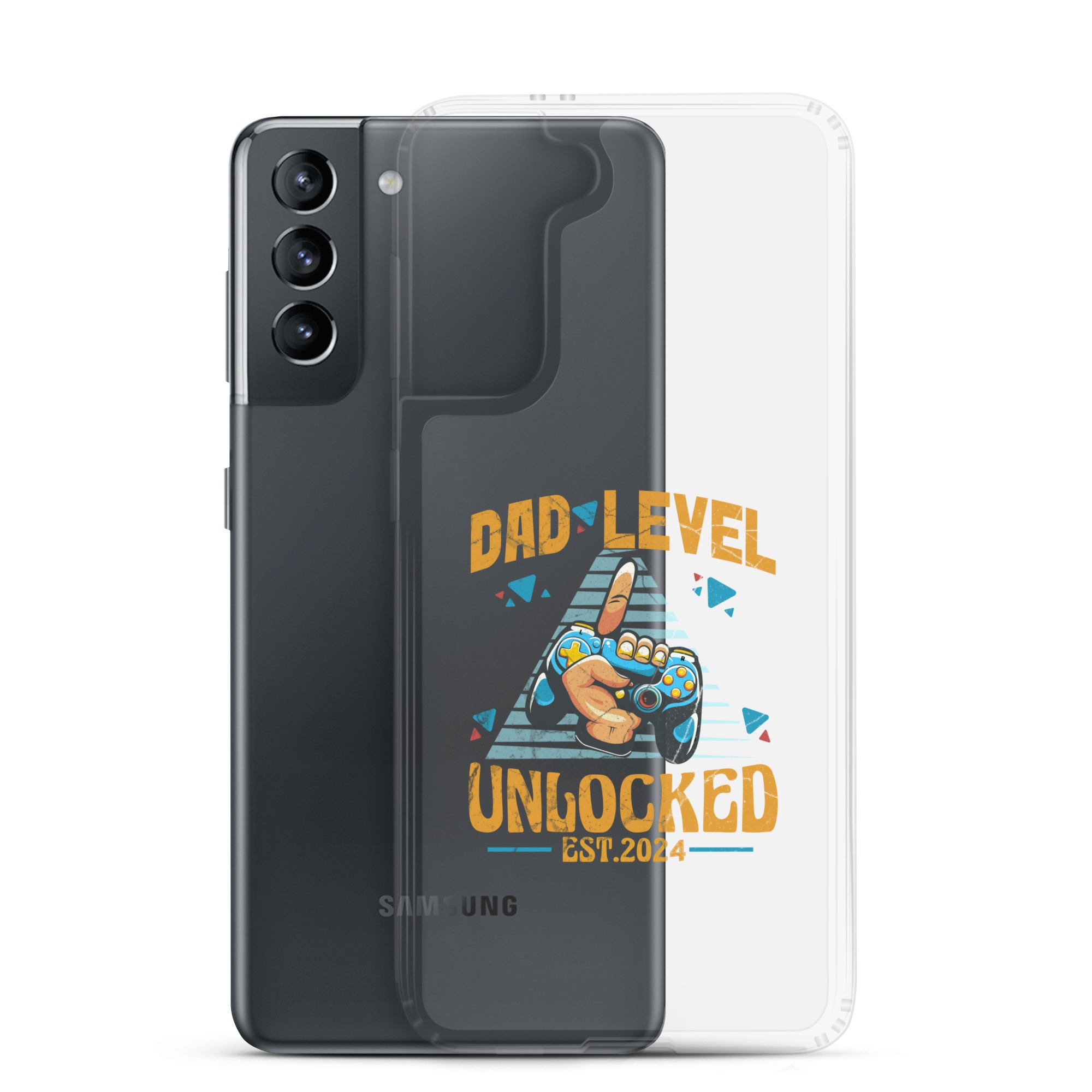 Dad Level Unlocked Est. 2024 Clear Case for Samsung®