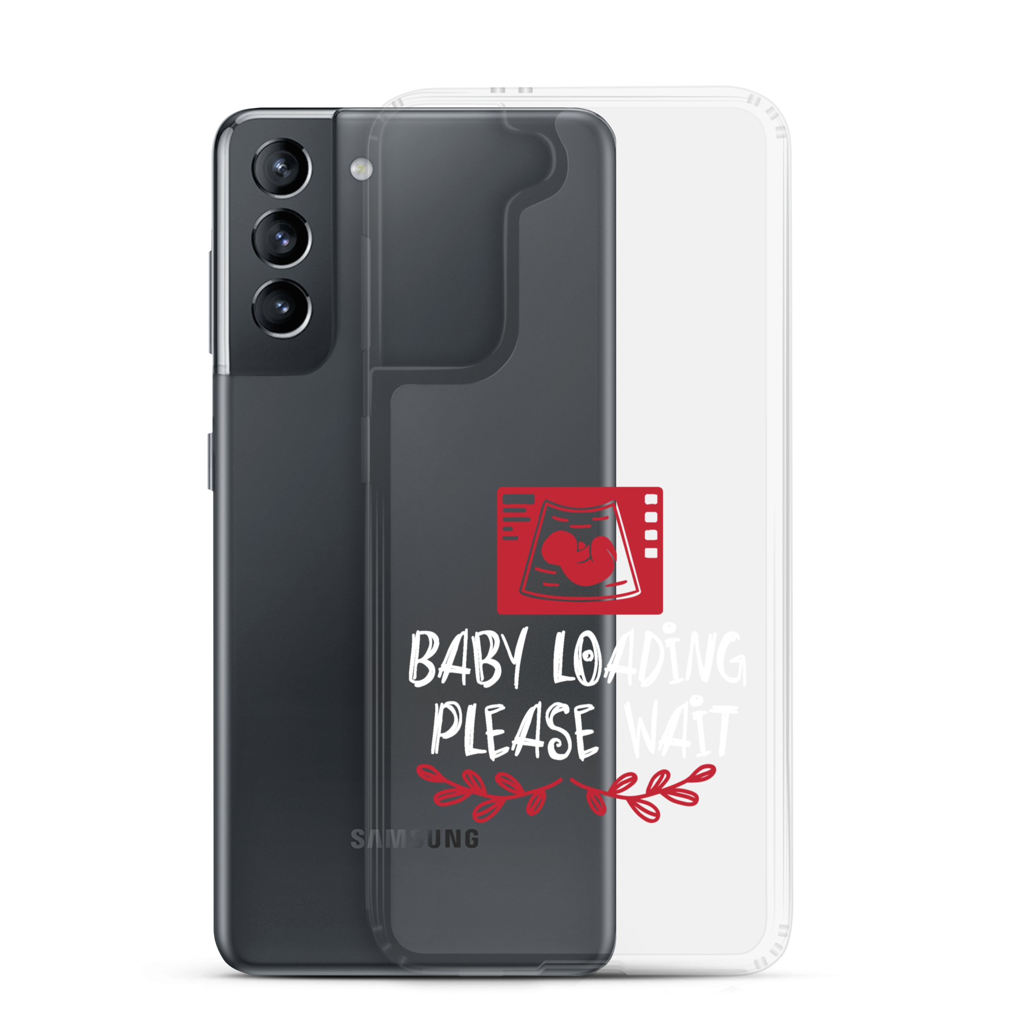 Baby Loading Please Wait Clear Case for Samsung®