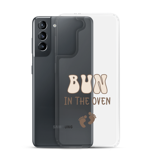 Bun In The Oven Clear Case for Samsung®