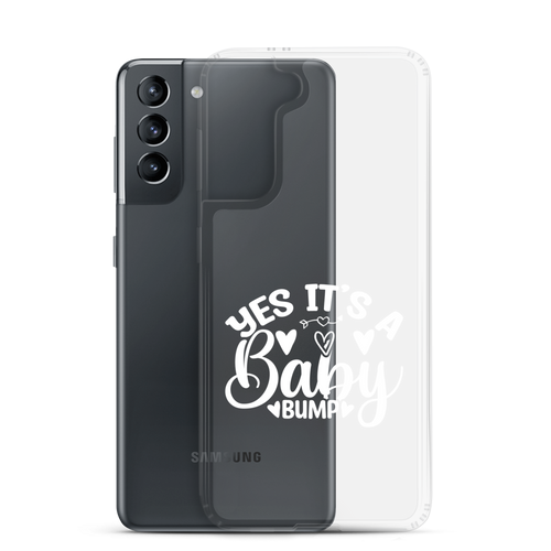 Yes It's A Baby Bump Clear Case for Samsung®