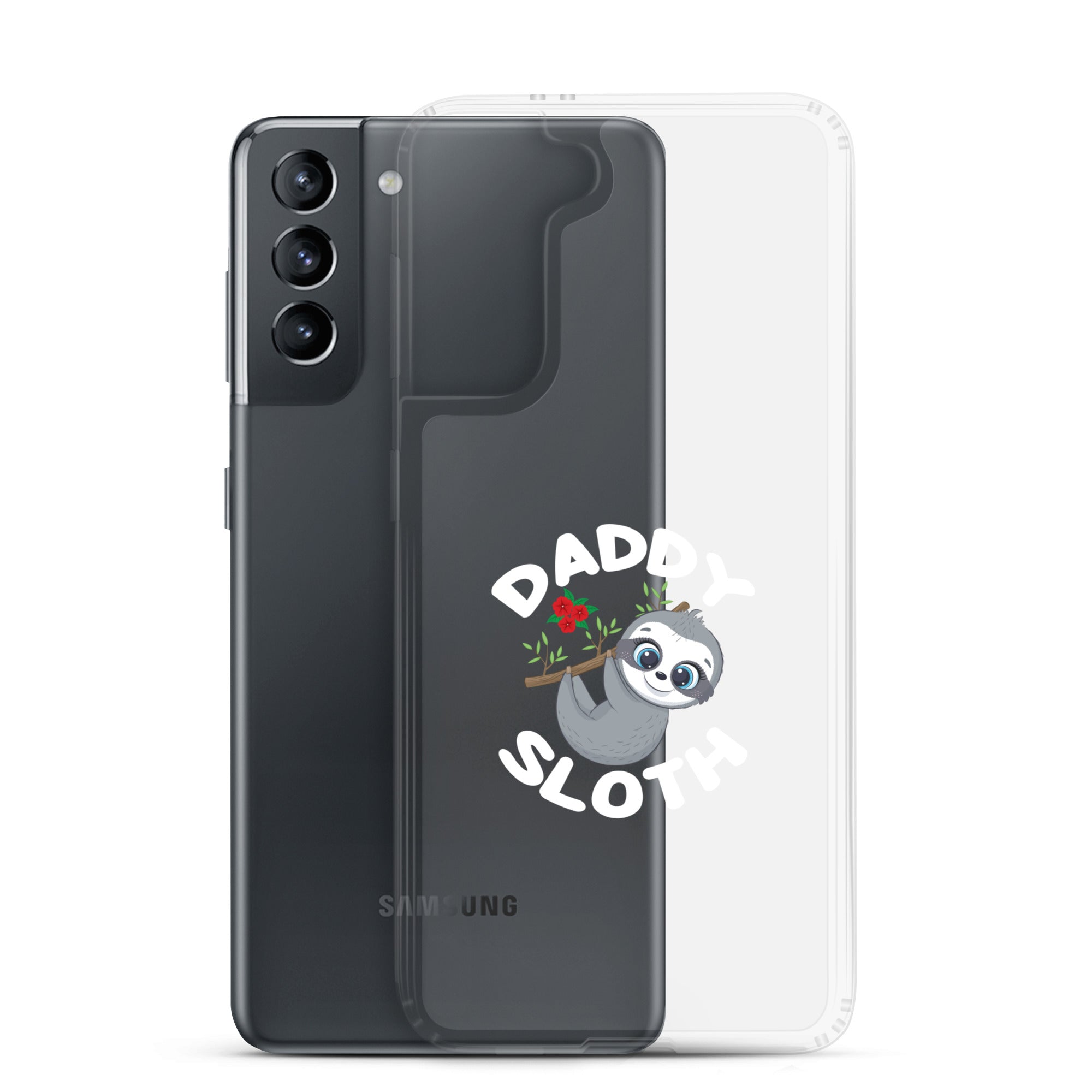 Daddy Sloth Clear Case for Samsung®