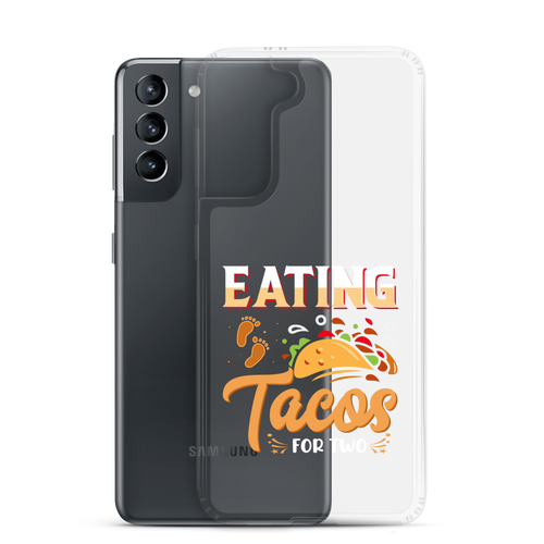 Eating Tacos for Two Clear Case for Samsung®