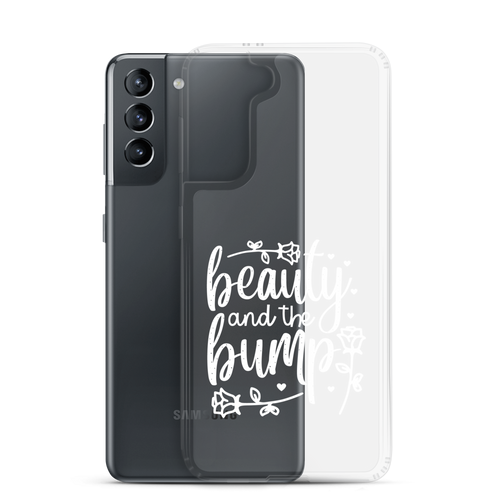 Beauty And The Bump Clear Case for Samsung®