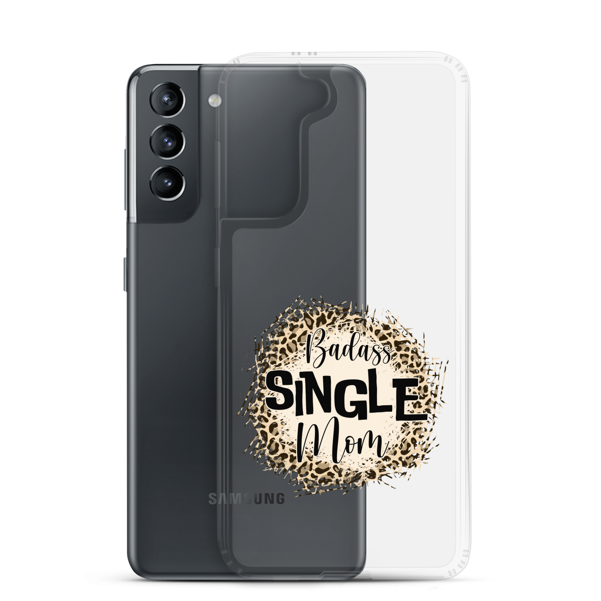 Badass Single Mom Clear Case for Samsung®