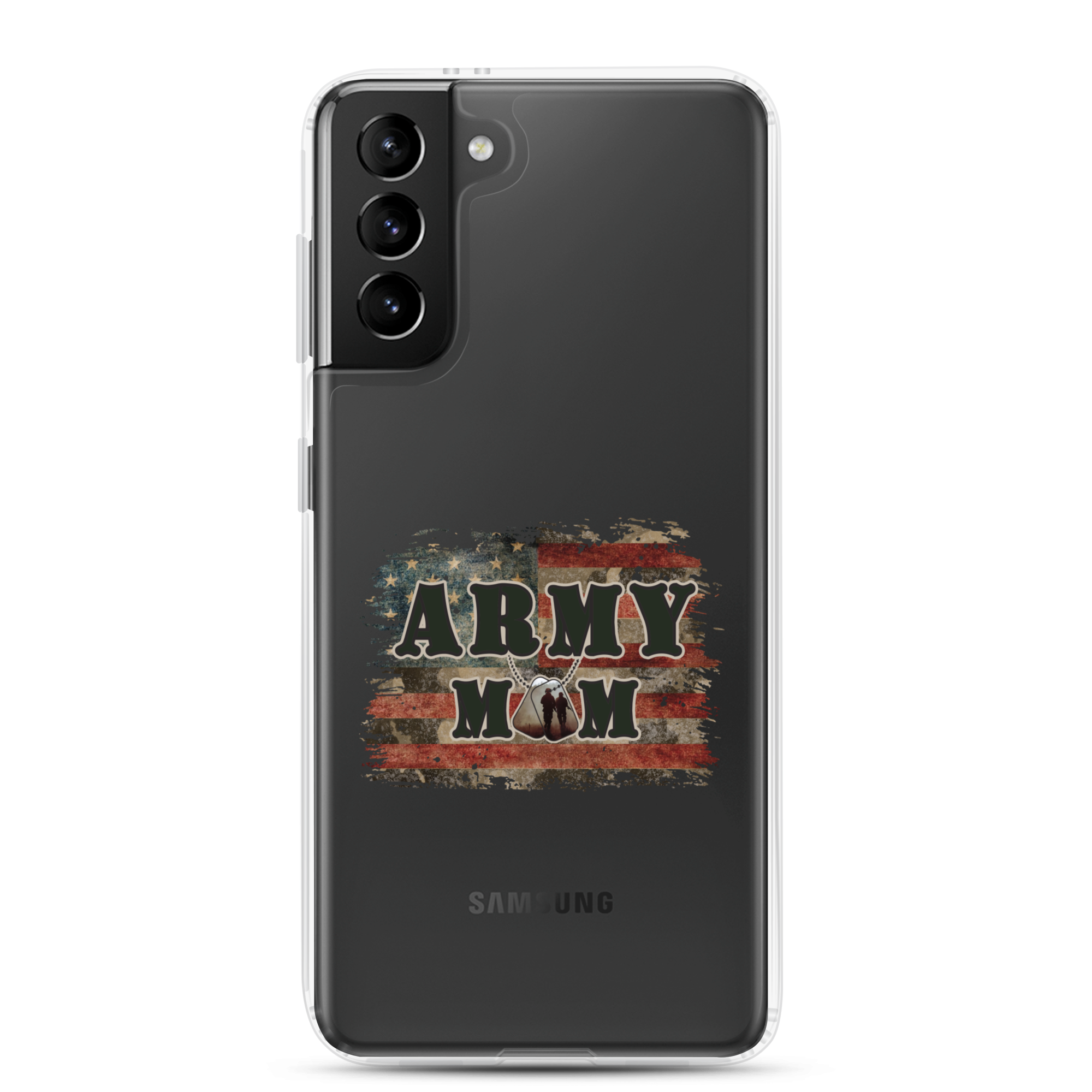 Army Mom Clear Case for Samsung®