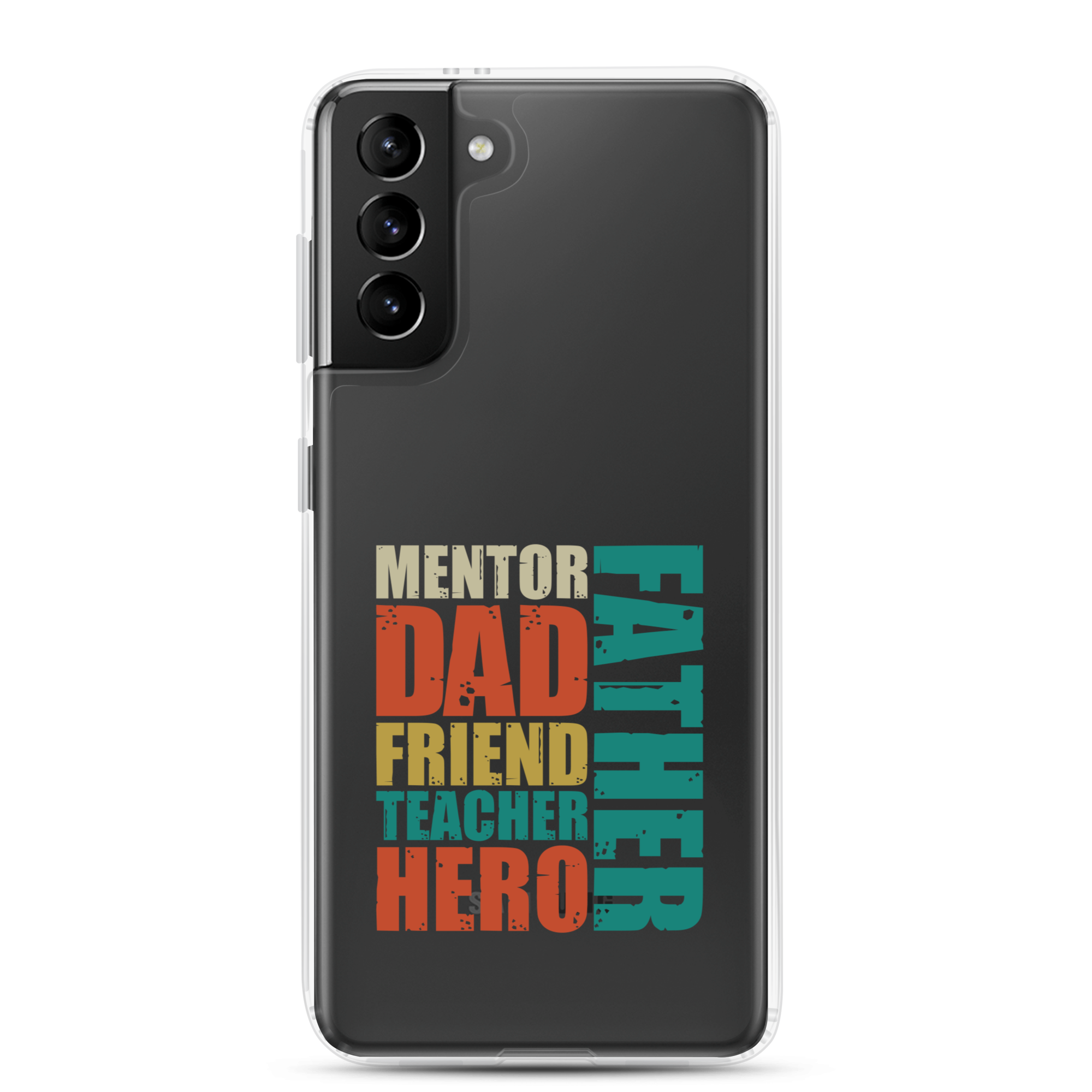 Mentor Dad Fiend Teacher Hero Father Clear Case for Samsung®