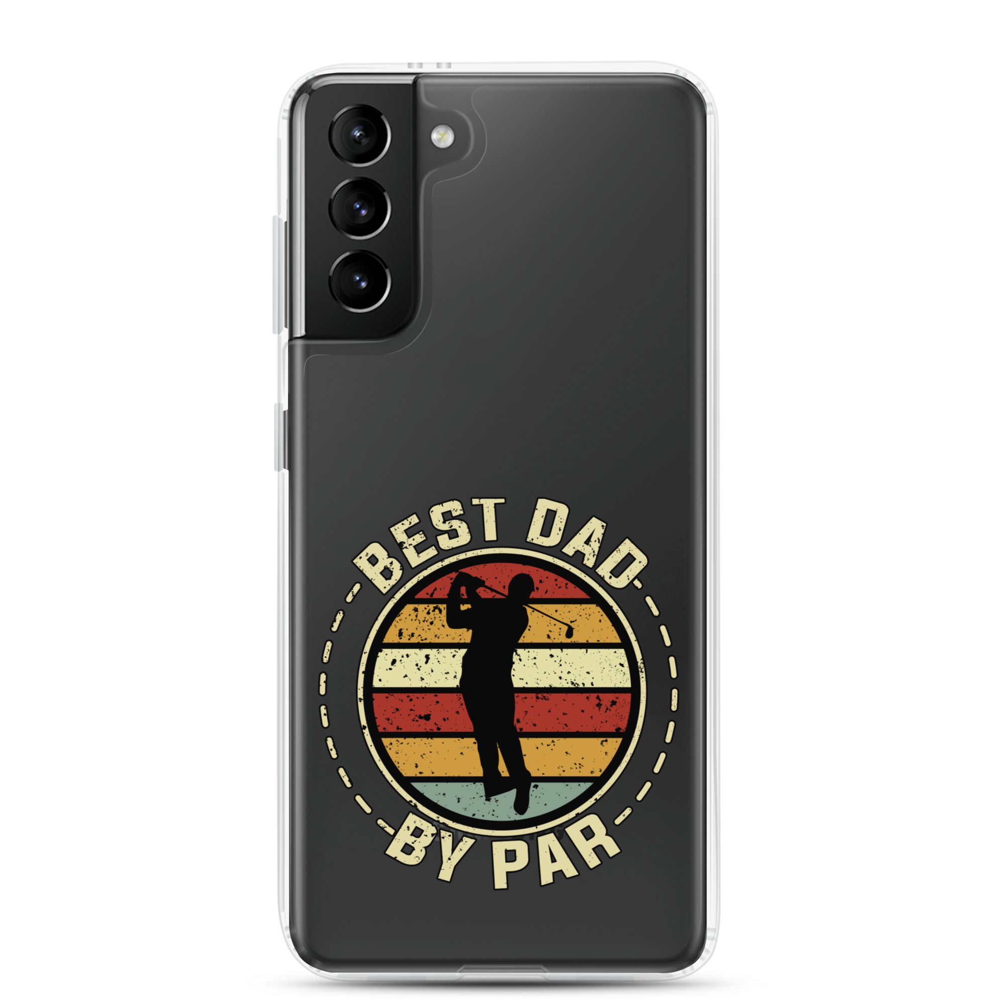 Best Dad By Par Clear Case for Samsung®