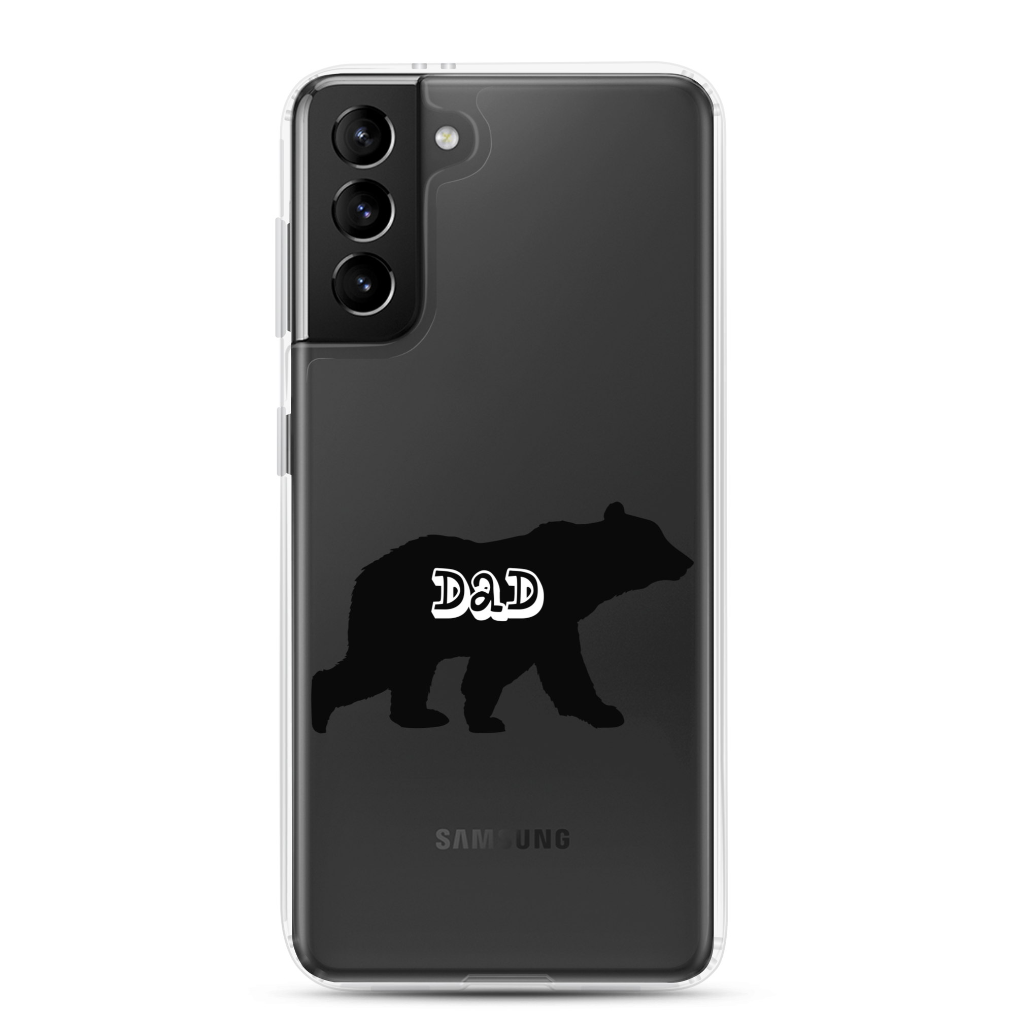 Bear Dad Clear Case for Samsung®