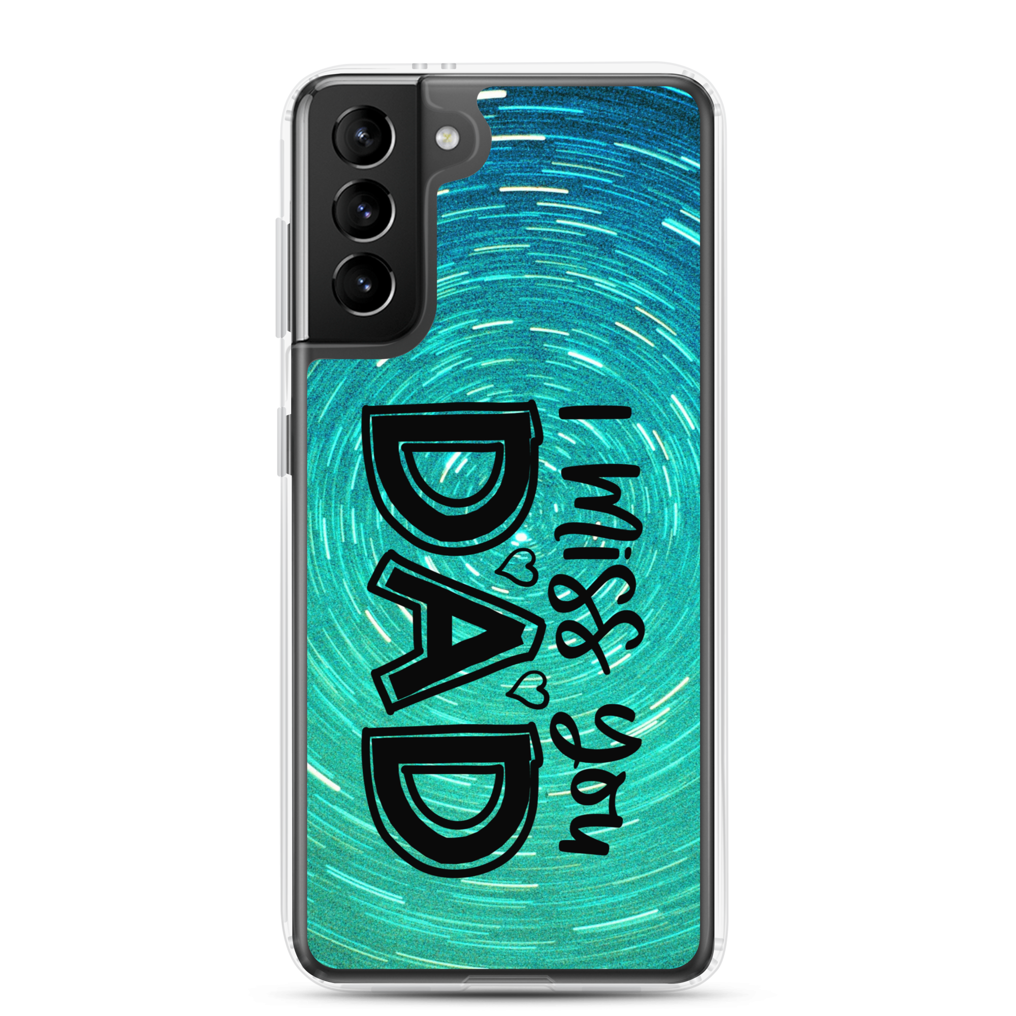 I Miss You Dad Clear Case for Samsung®