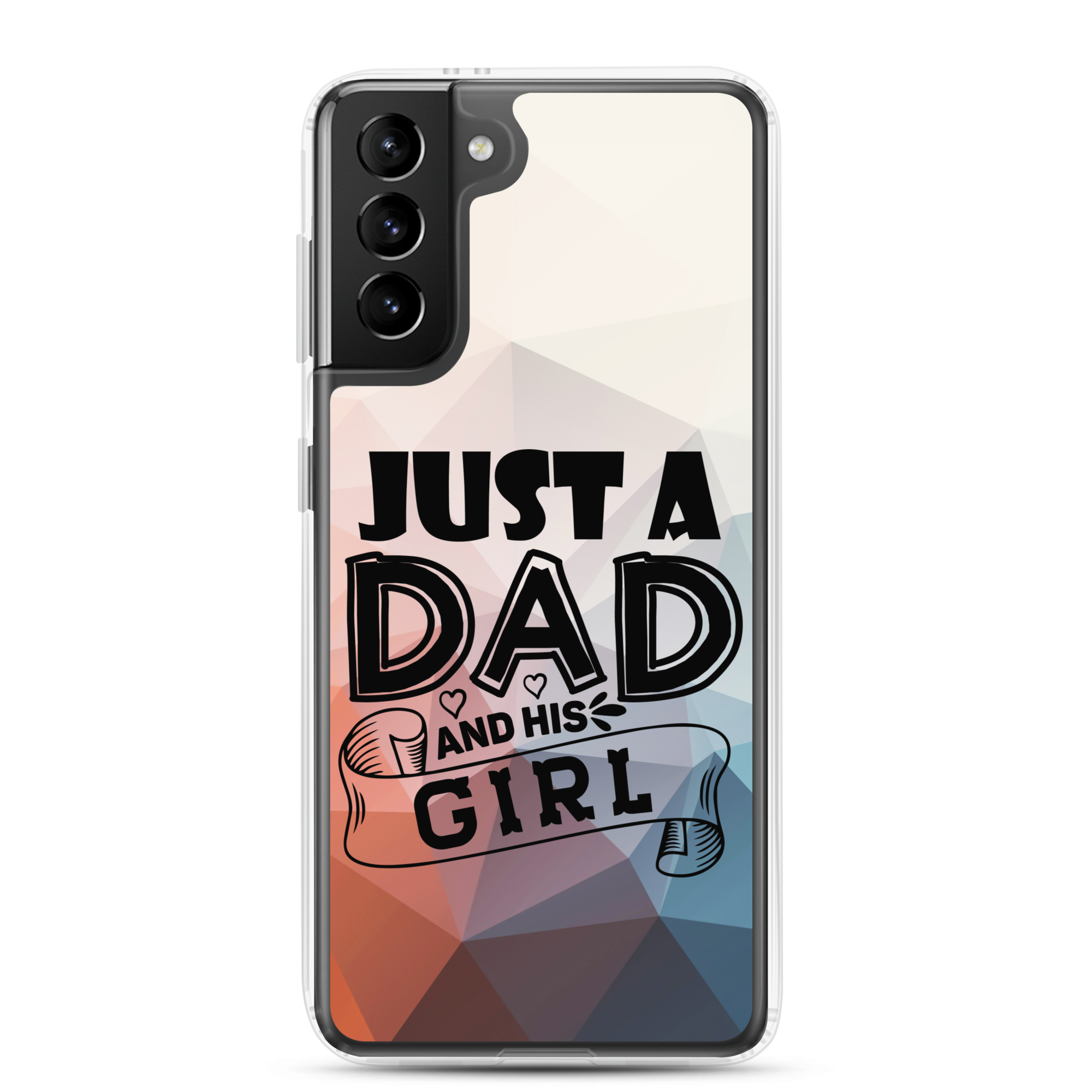 Just A Dad And His Girl Clear Case for Samsung®