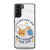 Father And Son Best Friends For Life Clear Case for Samsung®