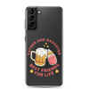 Father And Daughter Best Friends For Life Clear Case for Samsung®