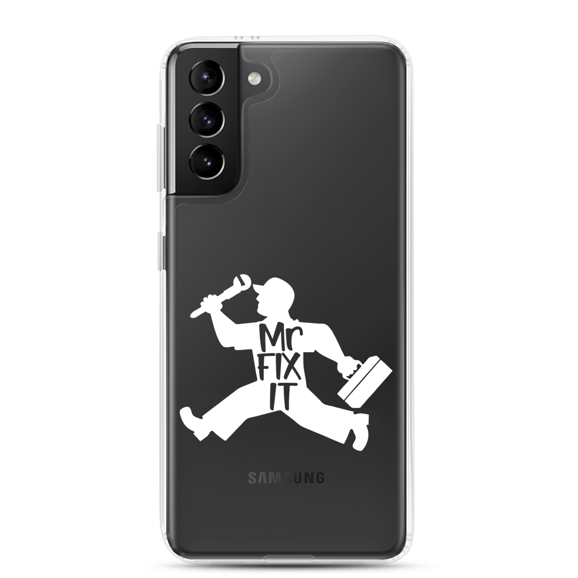 Mr fix It Clear Case for Samsung®