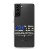 Dad Veteran Myth Legend Clear Case for Samsung®