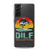 Dilf Damn I Love Fishing Clear Case for Samsung®