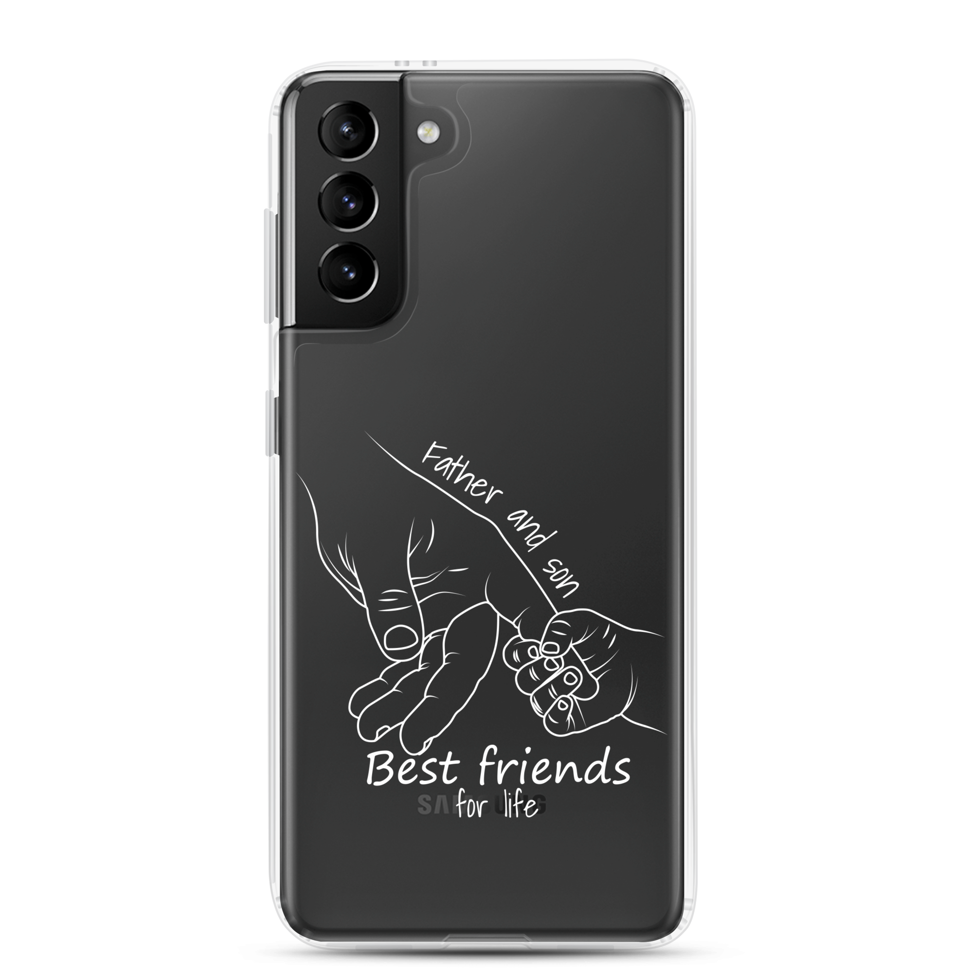 Father And Son Best Friends For Life Clear Case for Samsung®