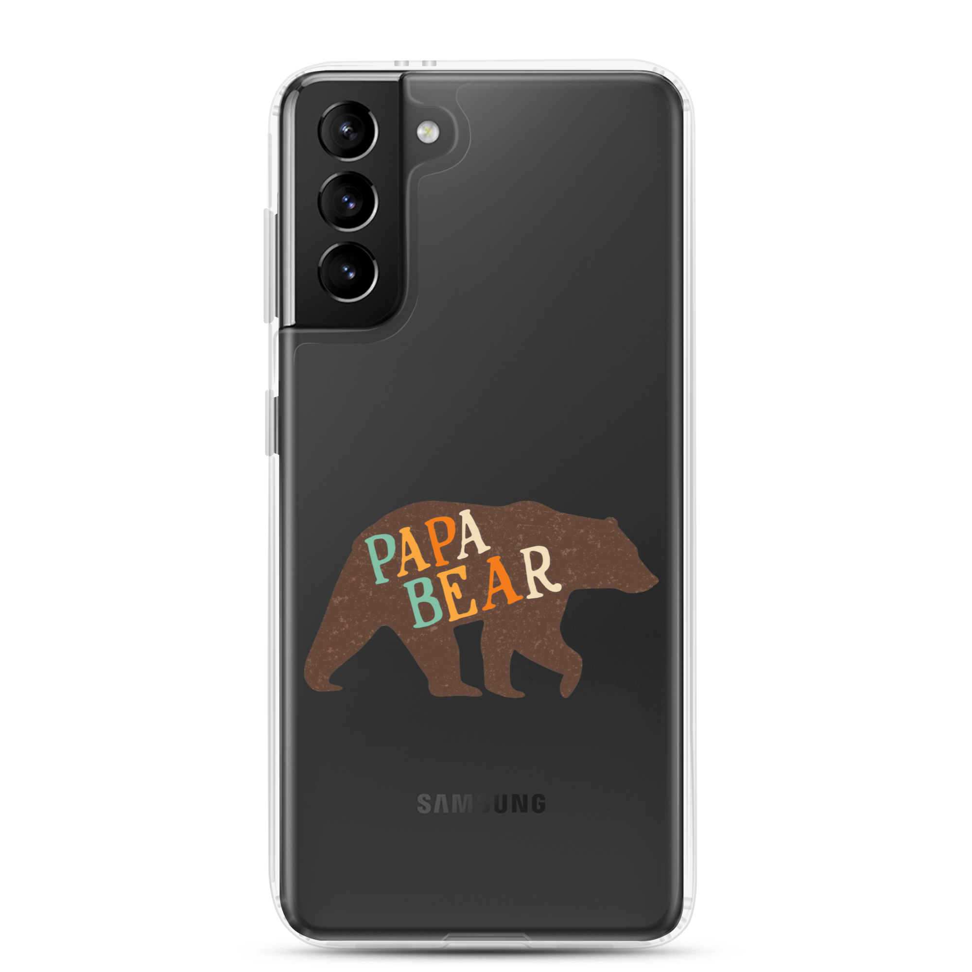 Papa Bear Clear Case for Samsung®