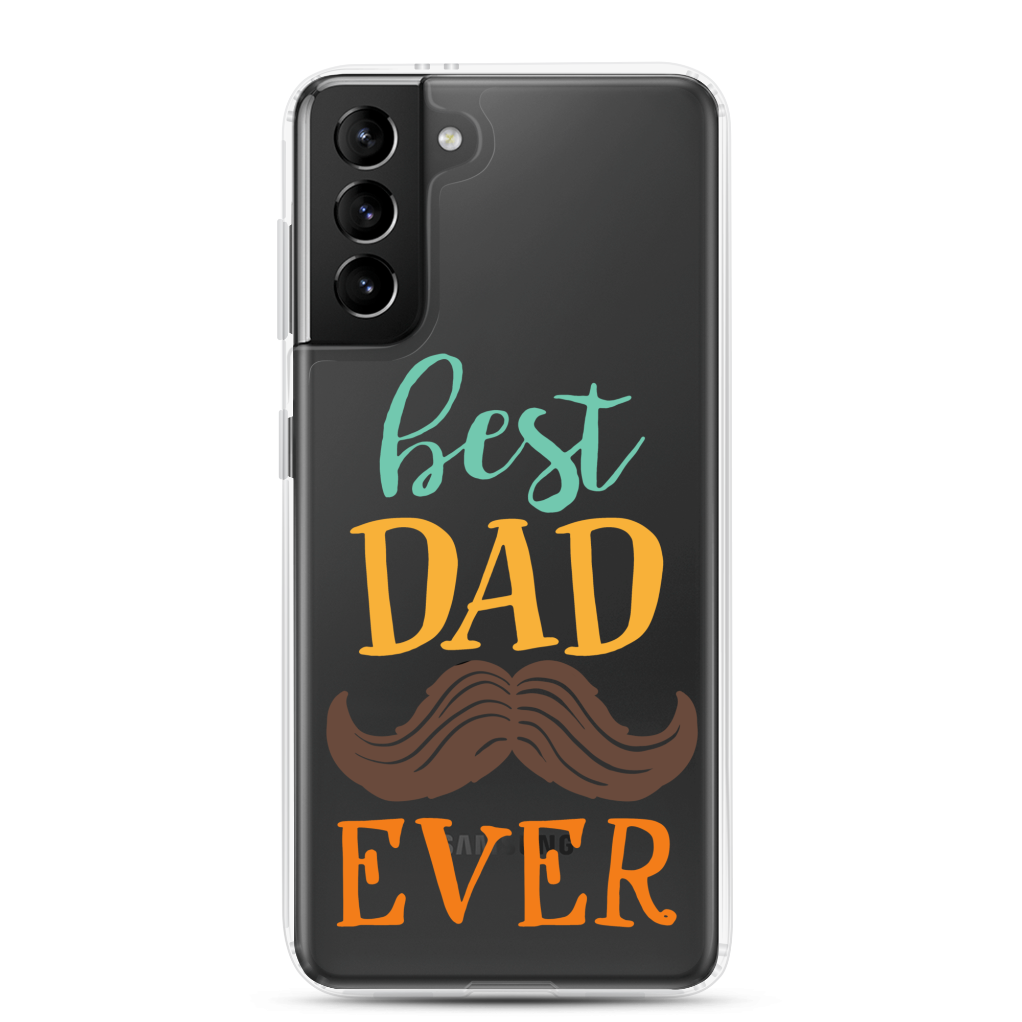 Best Dad Ever Clear Case for Samsung®