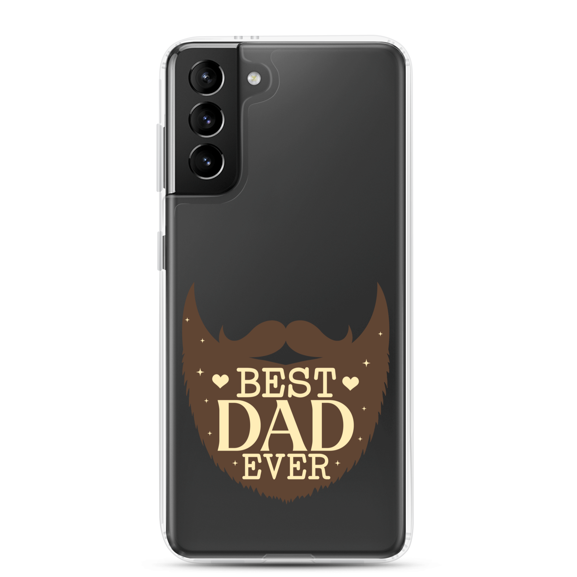 Best Dad Ever Clear Case for Samsung®