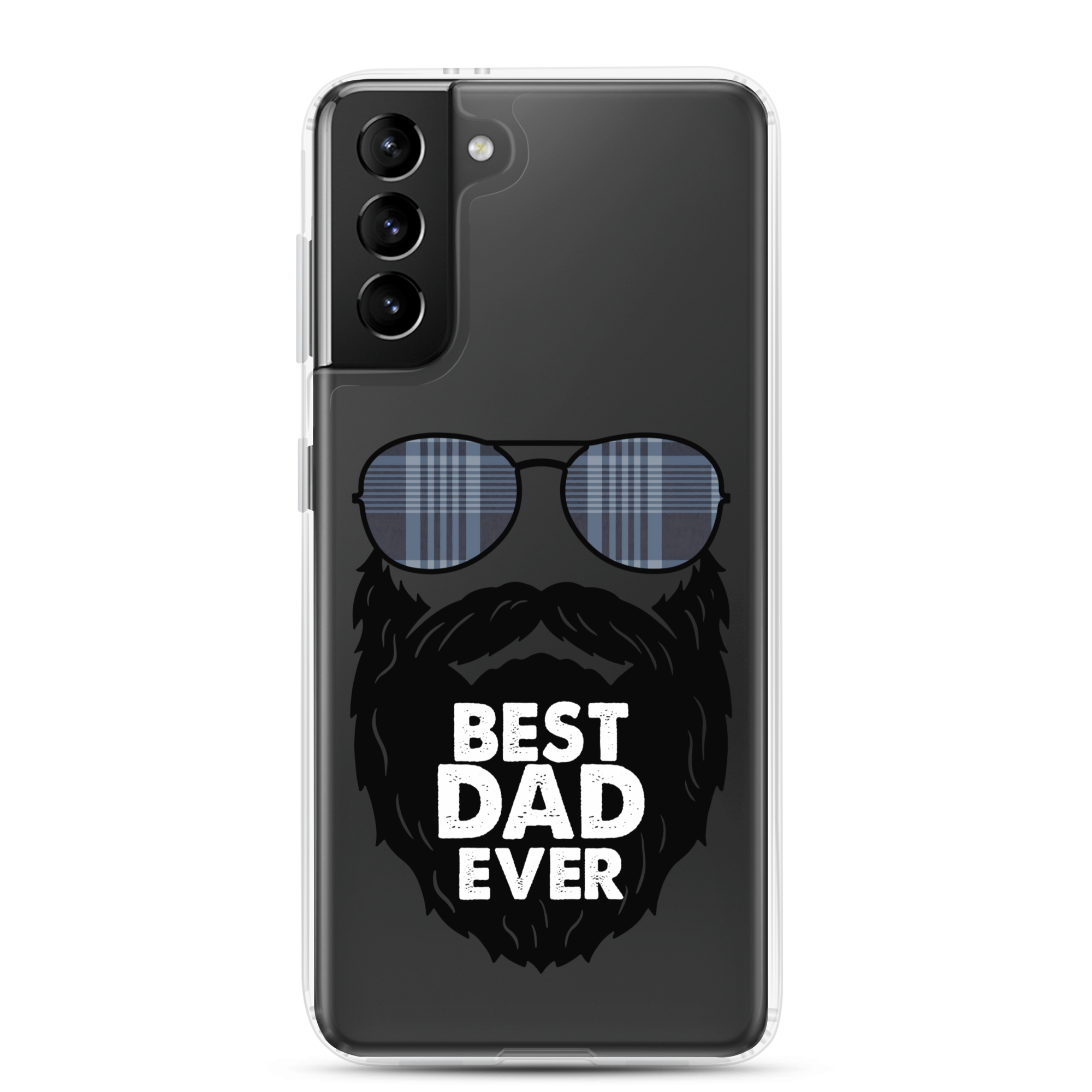 Best Dad Ever Clear Case for Samsung®