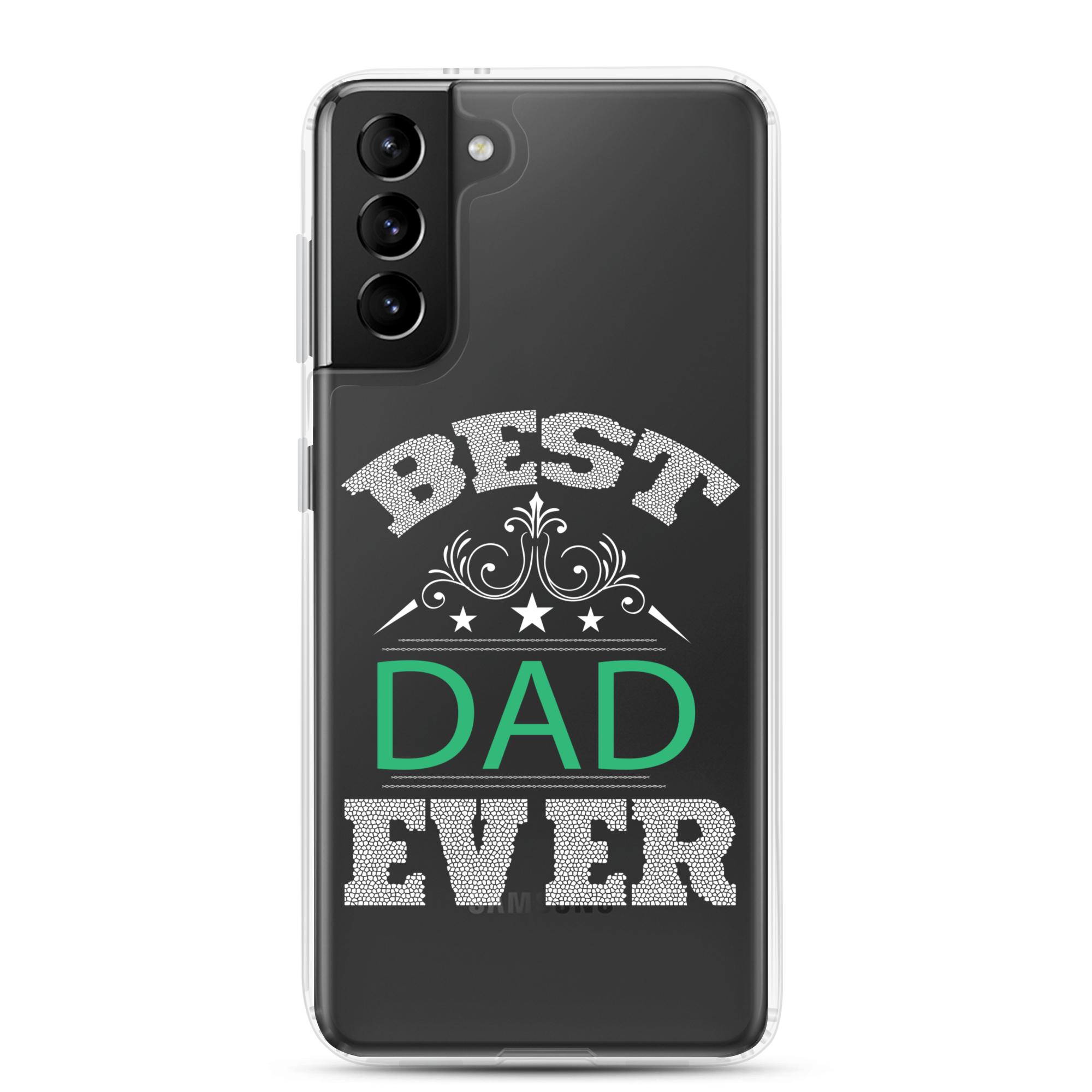 Best Dad Ever Clear Case for Samsung®