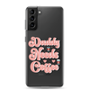 Daddy Needs Coffee Clear Case for Samsung®