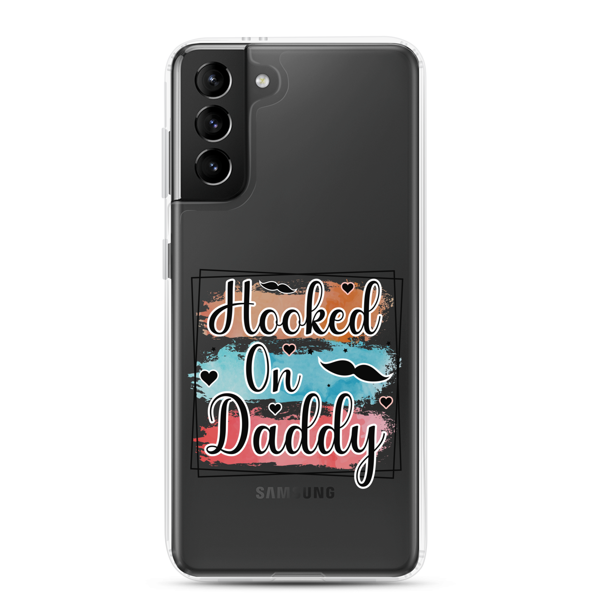 Hooked On Daddy Clear Case for Samsung®