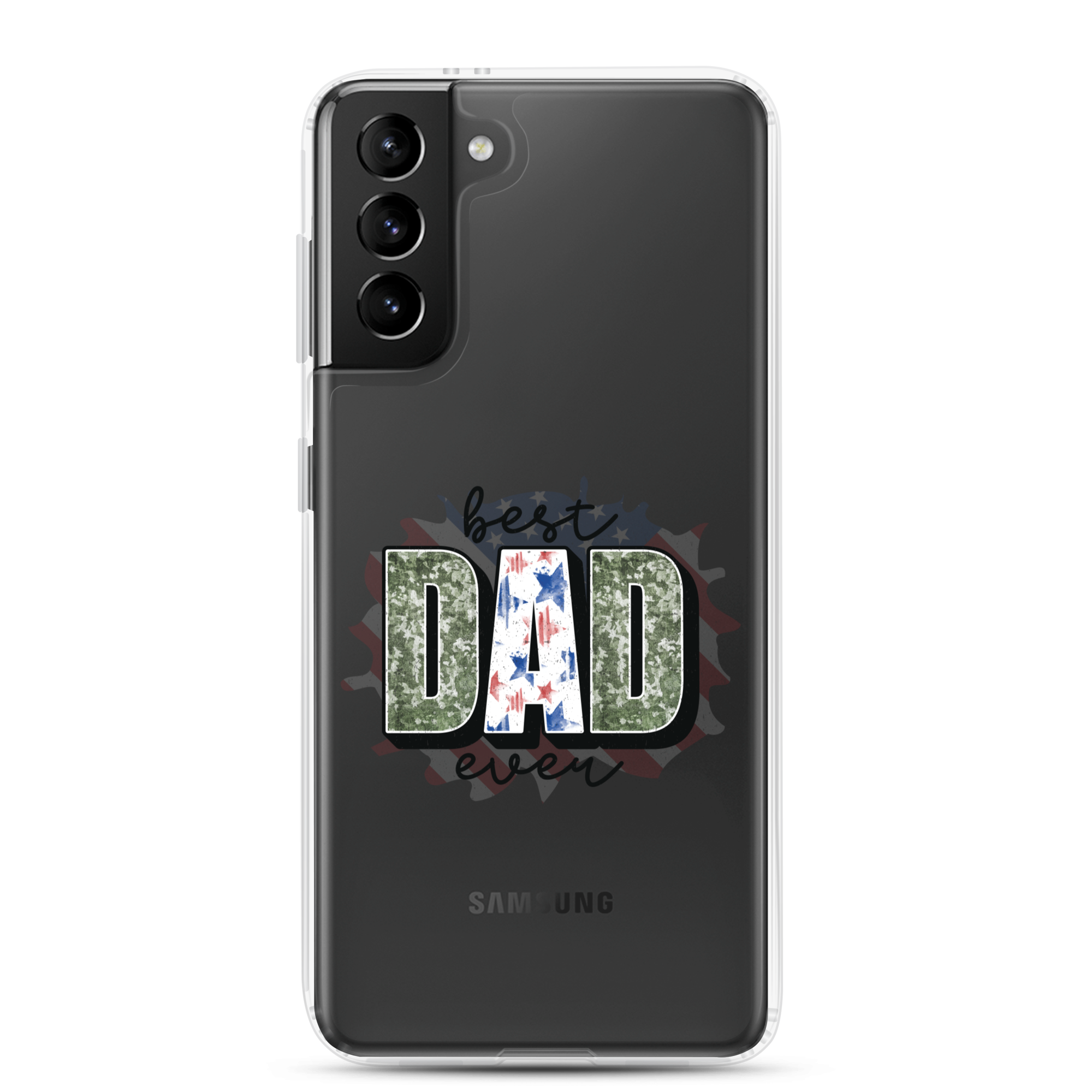 Best Dad Ever Clear Case for Samsung®