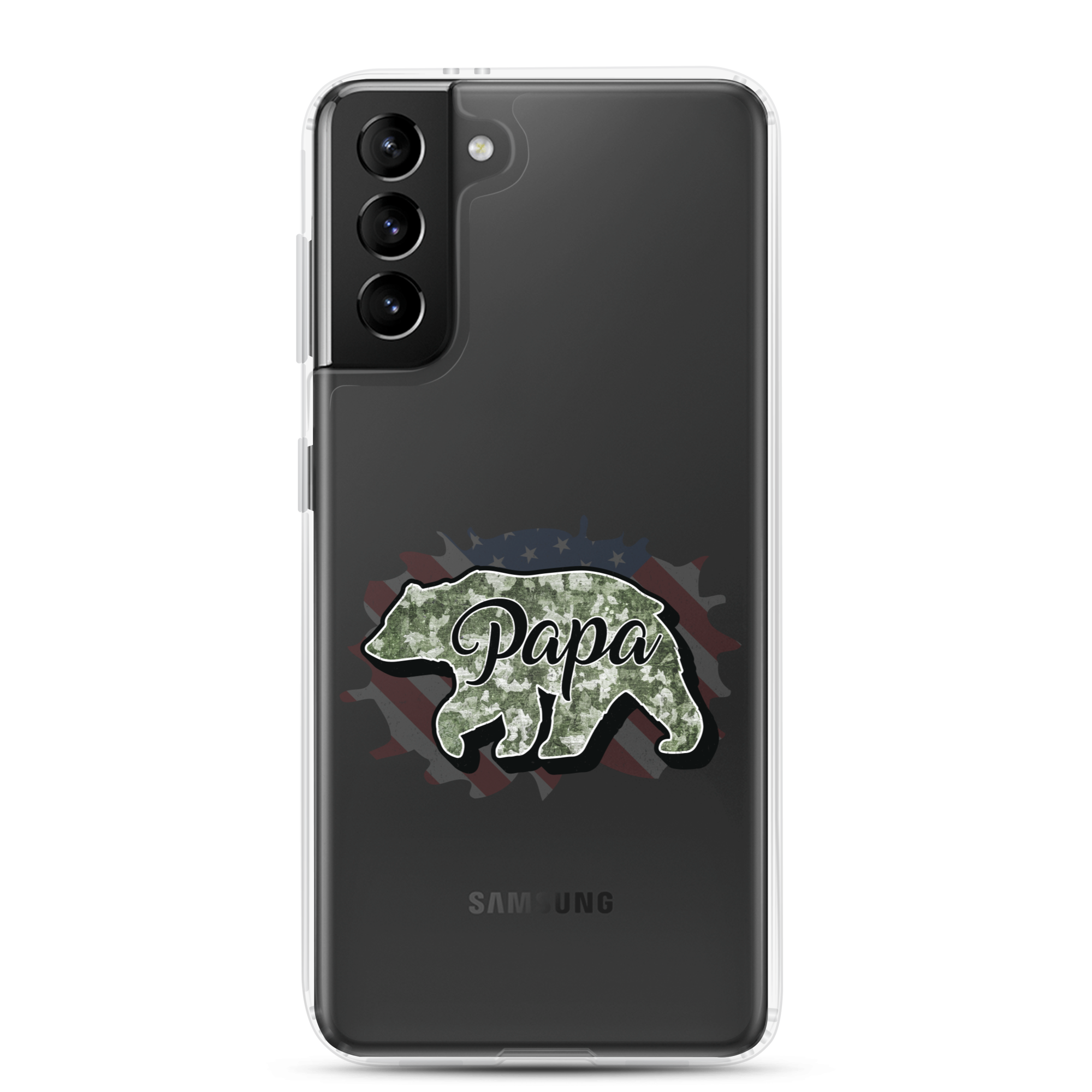 Bear Papa Clear Case for Samsung®