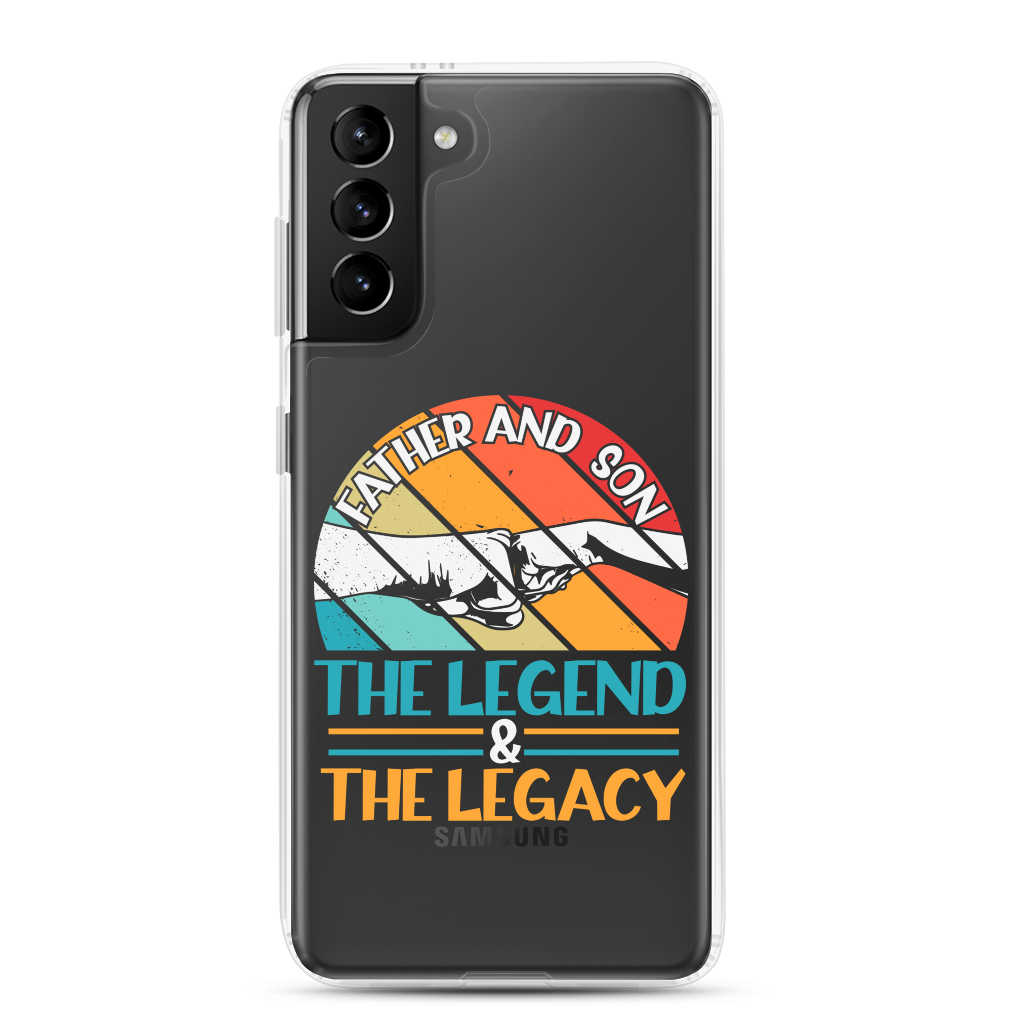 Father And Son The Legend And The Legacy Clear Case for Samsung®