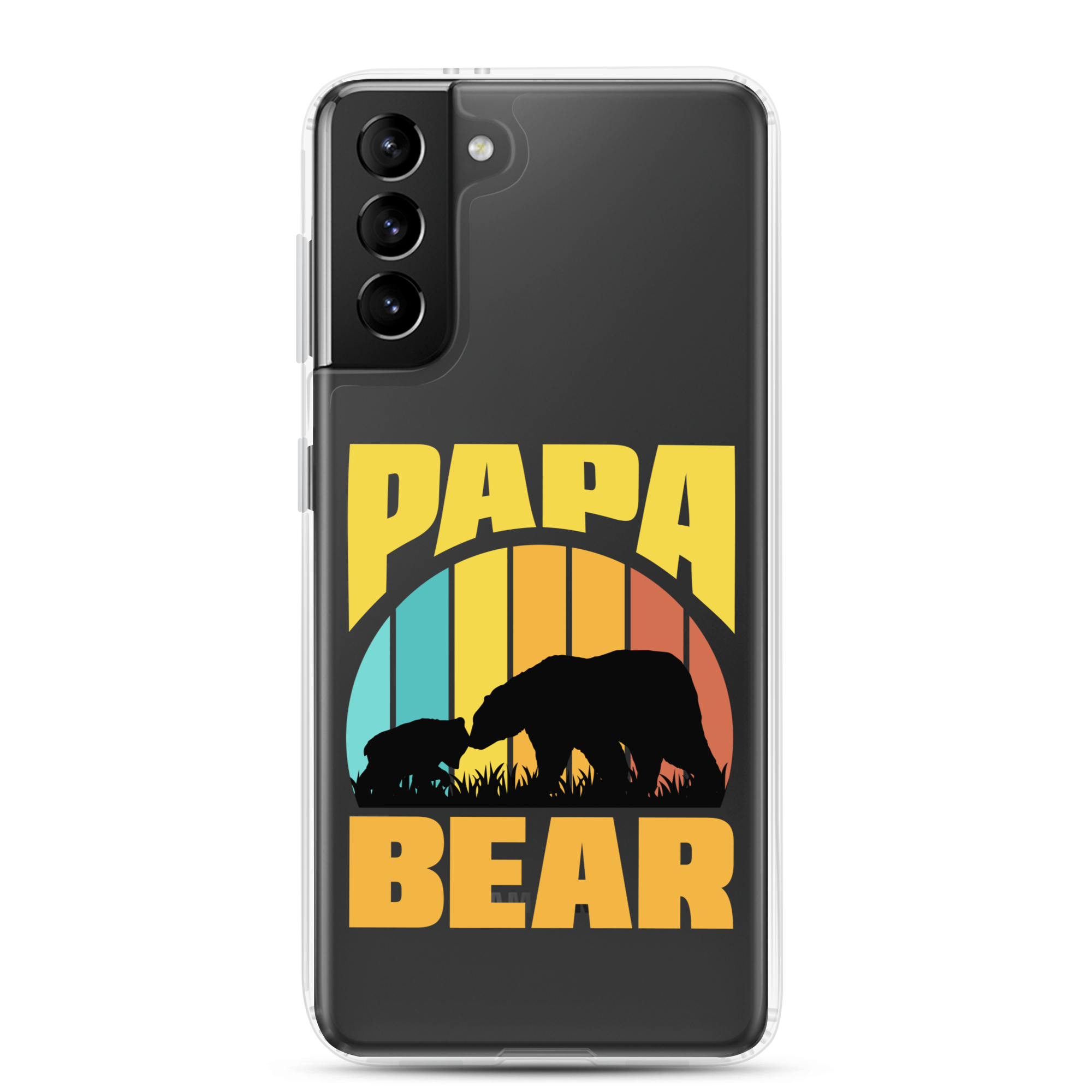 Papa Bear Clear Case for Samsung®